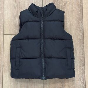2T Black Old Navy Puffer Vest
